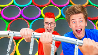 a4 - Кто Последний Перестанет ПРЫГАТЬ на БАТУТЕ Челлендж !