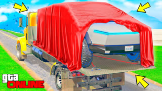 GTA 5 - Я НАШЁЛ ТЕСЛУ КИБЕРТРАК ! САМОЕ ЧИТЕРСКОЕ МЕСТО ! - БИТВА АВТОУГОНЩИКОВ В ГТА 5 ОНЛАЙН